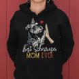 Bestchnauzer Mom Ever Dog Mama 母の日 レディースパーカー