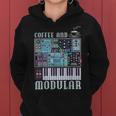 Coffee And Modular アナログシンセサイザー 波形シンセ レディースパーカー