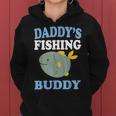 Daddy's Fishing Buddyon Daughter ギフトtシャツ レディースパーカー