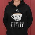 Good Morning Coffee-疲れた人のためのカフェイン レディースパーカー