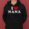I Love Nana 私は愛する Nana レディースパーカー