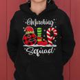 Marching Elf Squad Christmas Marching Band Matching Women's Hoodie