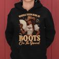 Melanin Cowgirl Swag History Africa Melanin Juneteenth Women's Hoodie