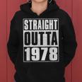Straight Outta 1978 Womenintage 1978 Birth Of Birthday レディースパーカー