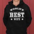World's Best Wife 面白いウェディングギフトシャツ レディースパーカー