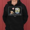 ミニオンズ ボブ&ティム Be Kind Think Kindtay Kind 長袖tシャツ レディースパーカー