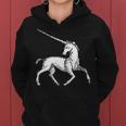 ユニコーン 神話上の生き物 おとぎ話 ファンタジー ヴィンテージ 古い Unicorn Fairy Tale Horse 長袖tシャツ レディースパーカー