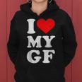 ユーズド加工 I Heart My Girlfriend アパレル I Love My Gf レディースパーカー