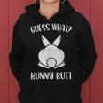 面白いイースタージョークguess What Bunny Butt メンズ レディース レディースパーカー