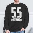 55歳の誕生日 限定版 記念日 ヴィンテージ 55歳 スウェットシャツ 高齢者への贈り物