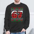 67 Meme Six Seven Meme Slang Christmas Ugly Sweater Sweatshirt Gifts for Old Men