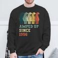 Amped Upince 1956 レトロ 誕生日 ギター 音楽 誕生年 スウェットシャツ 高齢者への贈り物