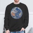 Artemis Ii Space Mission Moon Earth Day View From Artemis 2 Sweatshirt Gifts for Old Men