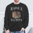 Big Floppa カラカルキャットミーム Raise A Floppa 長袖tシャツ スウェットシャツ 高齢者への贈り物