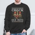 Deez Nutcracker Nuts Christmas Ugly Xmas Present Sweatshirt Gifts for Old Men