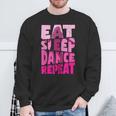 Eatleep Dance リピートダンサー メンズ レディース ダンサー ラブダンス スウェットシャツ 高齢者への贈り物