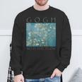 Gogh With The Flow アーモンドブロッサム ヴァン・ゴッホの絵画 スウェットシャツ 高齢者への贈り物