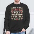 Too Hot Ugly Christmas Sweaters Family Pjs Sweatshirt Gifts for Old Men Too Hot Ugly Christmas Sweaters Family Pjs Sweatshirt Gifts for Old Men