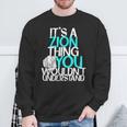 メンズ It's A Zion Thing You Wouldn't Understand スウェットシャツ 高齢者への贈り物