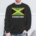 Kingston Jamaica Flag Jersey スウェットシャツ 高齢者への贈り物