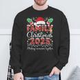 Matching Family Christmas 2025 Xmas Pajamas Pjs Outfit Santa Sweatshirt Gifts for Old Men