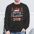 Merry Christmas 2025 Family Matching Christmas Pajamas Xmas Sweatshirt Gifts for Old Men