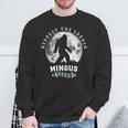 Mingus Texas Bigfoot Night Walk Retro Moon 長袖tシャツ スウェットシャツ 高齢者への贈り物