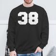 Number 38Ports Jersey Player 38 Fan Front Printarsity スウェットシャツ 高齢者への贈り物