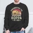 Promoted To Boppa Est 2026 For New Papa Fathers Day Sweatshirt Unisex Gifts for Old Men