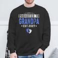メンズ Promoted To Grandpa Est 2027 Dad スウェットシャツ 高齢者への贈り物