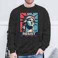 Resist 自由の女神 Resist スウェットシャツ 高齢者への贈り物