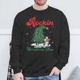 Rocking Around The Xmas Tree Snowman Rock And Roll Guitar Sweatshirt Gifts for Old Men Rocking Around The Xmas Tree Snowman Rock And Roll Guitar Sweatshirt Gifts for Old Men