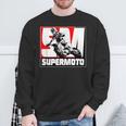 Supermoto スーパーモタード エンデューロ オートバイクロス スウェットシャツ 高齢者への贈り物