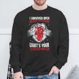 I Survived Open Heart Surgery What's Your Superpower Sweatshirt Gifts for Old Men