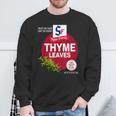 Thyme Leaves Halloween Spice Costume Group Matching Sweatshirt Unisex Gifts for Old Men