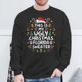 This Is My Ugly Christmas Florida Christmas Season Sweatshirt Gifts for Old Men