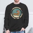 Ugly Dachshund Christmasthrough The Snow Christmas Sweatshirt Gifts for Old Men