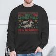 All I Want For Christmas Is A Dragon & Books Ugly Sweater Sweatshirt Gifts for Old Men All I Want For Christmas Is A Dragon & Books Ugly Sweater Sweatshirt Gifts for Old Men