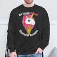 アイスクリーム 夢 ユニコーン ビームス スイーツ マジカル トリート 長袖tシャツ スウェットシャツ 高齢者への贈り物