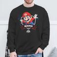 ザ・スーパーマリオギャラクシー・ムービー Mario Champion スウェットシャツ 高齢者への贈り物