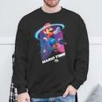 ザ・スーパーマリオギャラクシー・ムービー Mario Time 長袖tシャツ スウェットシャツ 高齢者への贈り物