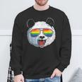 パンダ ゲイプライド Lgbt レインボーフラッグ サングラス Lgbtqギフト スウェットシャツ 高齢者への贈り物