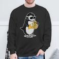 フレンチホルン奏者 ペンギン好き 音楽 フレンチホルン スウェットシャツ 高齢者への贈り物