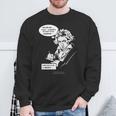 ベートーヴェン デザイン 第5交響曲 ダ、ダ、ダ ベートーヴェン 長袖tシャツ スウェットシャツ 高齢者への贈り物