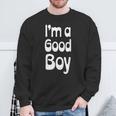 ヴィンテージ レトロ 60年代 I'm A Good Boy スウェットシャツ 高齢者への贈り物