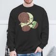 面白いキウイの鳥とキウイのフルーツキウイ、キウイの鳥好き。 スウェットシャツ 高齢者への贈り物