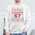 67 Santa Sleigh Ugly Christmas Sweatshirt Gifts for Old Men