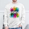 Bura Na Mano Holi Hai India Hindu Colors Happy Holi Festival スウェットシャツ 高齢者への贈り物