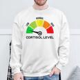 Cortisol Leveltresschool Andtudents スウェットシャツ 高齢者への贈り物