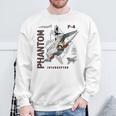 F-4 Phantom Ii ジェットグラフィック スウェットシャツ 高齢者への贈り物